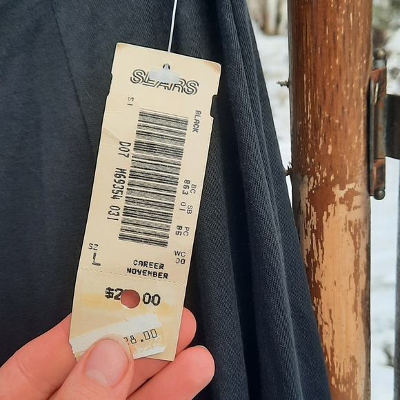 🆕️ Vintage 80s More by Roger Buchard black Skirt Set - Picture 11 of 16